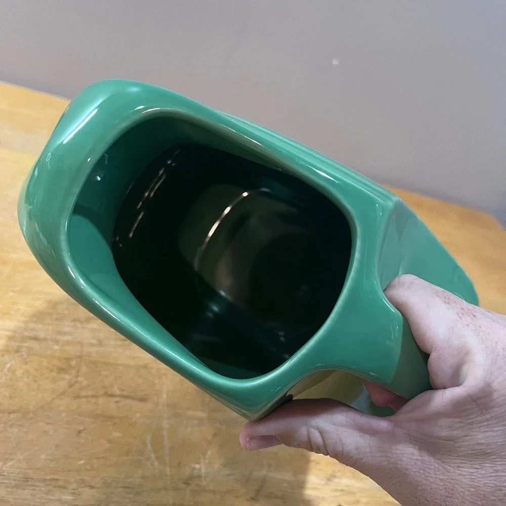 Fiesta Sea Mist Green Disc Pitcher Vtg Art Deco Homer Laughlin Ceramic USA 7.25